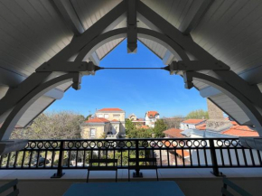 Duplex T4 Centre-ville Arcachon, 6 pers, Terrasses avec Aperçu Bassin, Plage 100m - FR-1-474-261